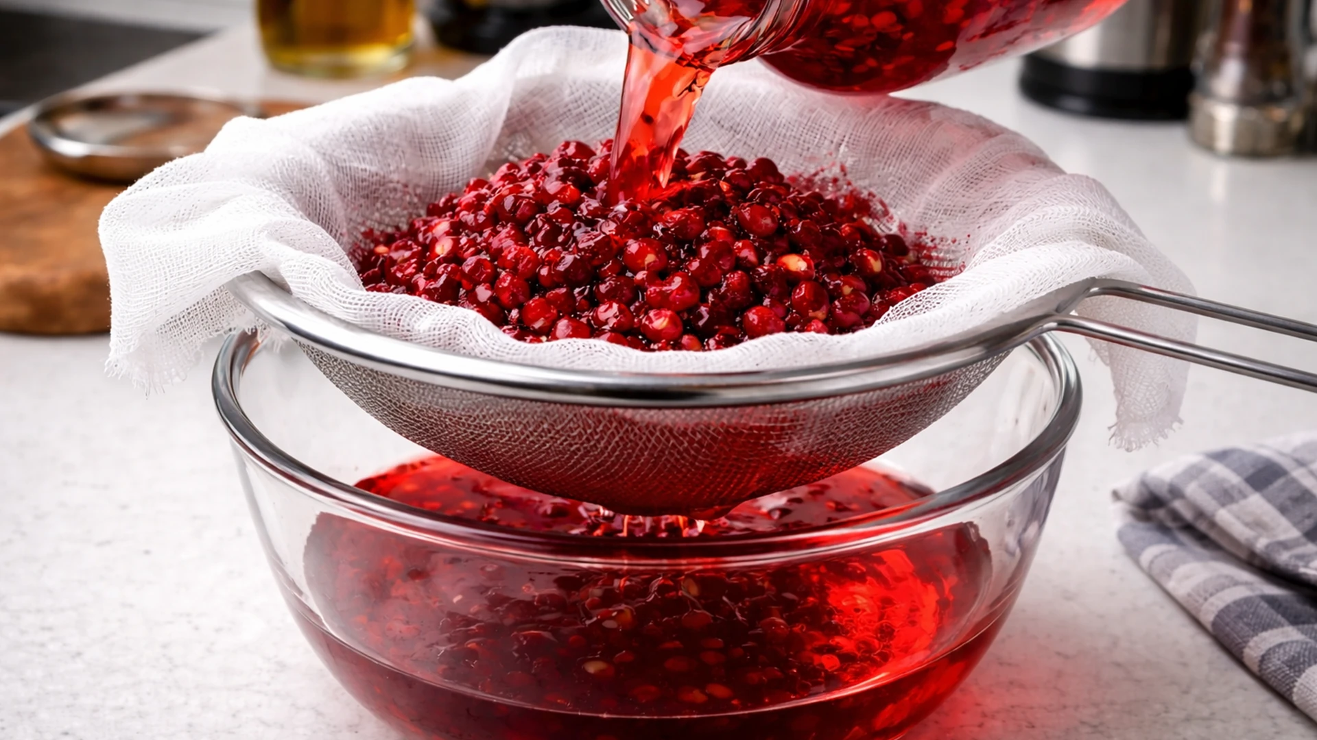 Процедить настойку