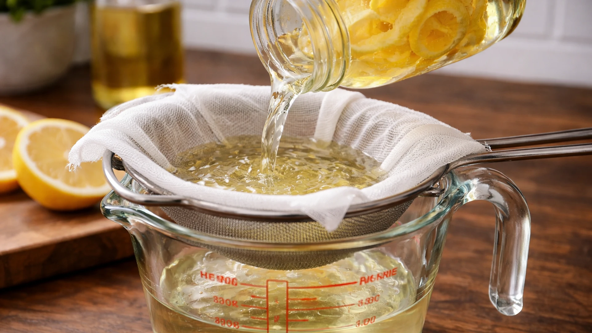 Процедить настой