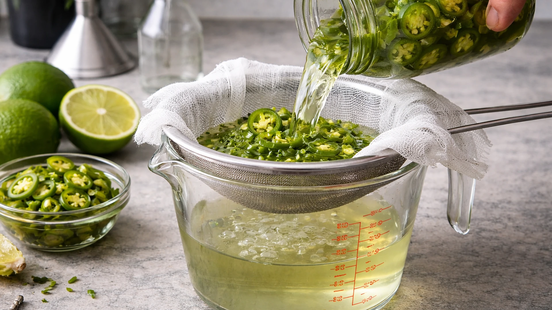 Процедить настой