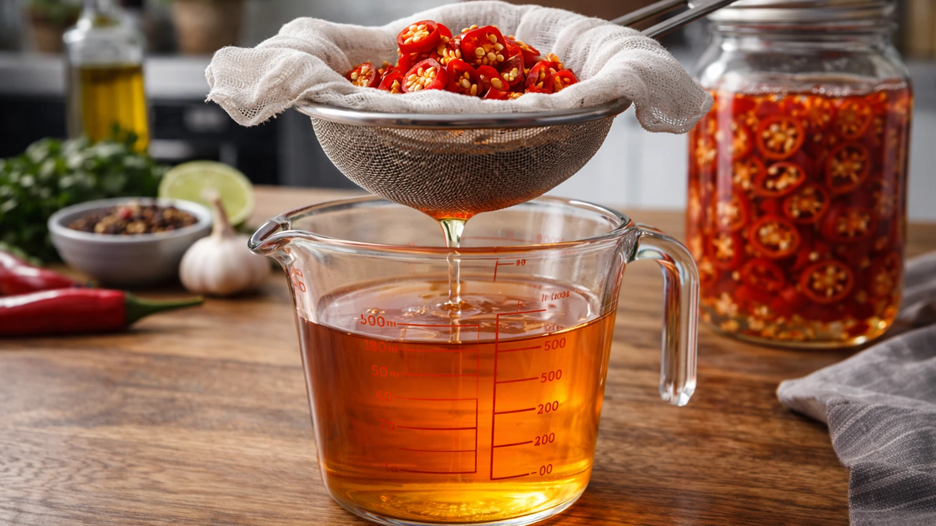 Процедить настой