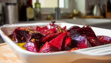 Фото рецепта Пряная свёкла с гвоздикой в цитрусовой глазури