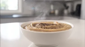 Фото рецепта: Нежное пюре из чечевицы с насыщенным ароматом чёрного перца