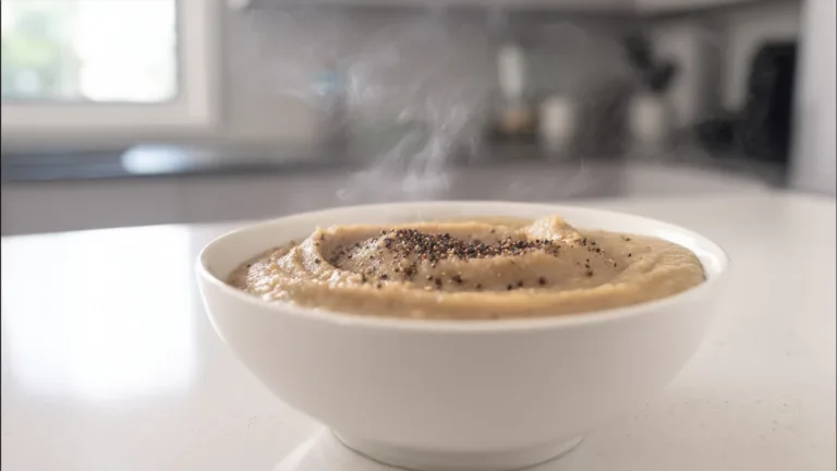 Фото блюда: Нежное пюре из чечевицы с насыщенным ароматом чёрного перца