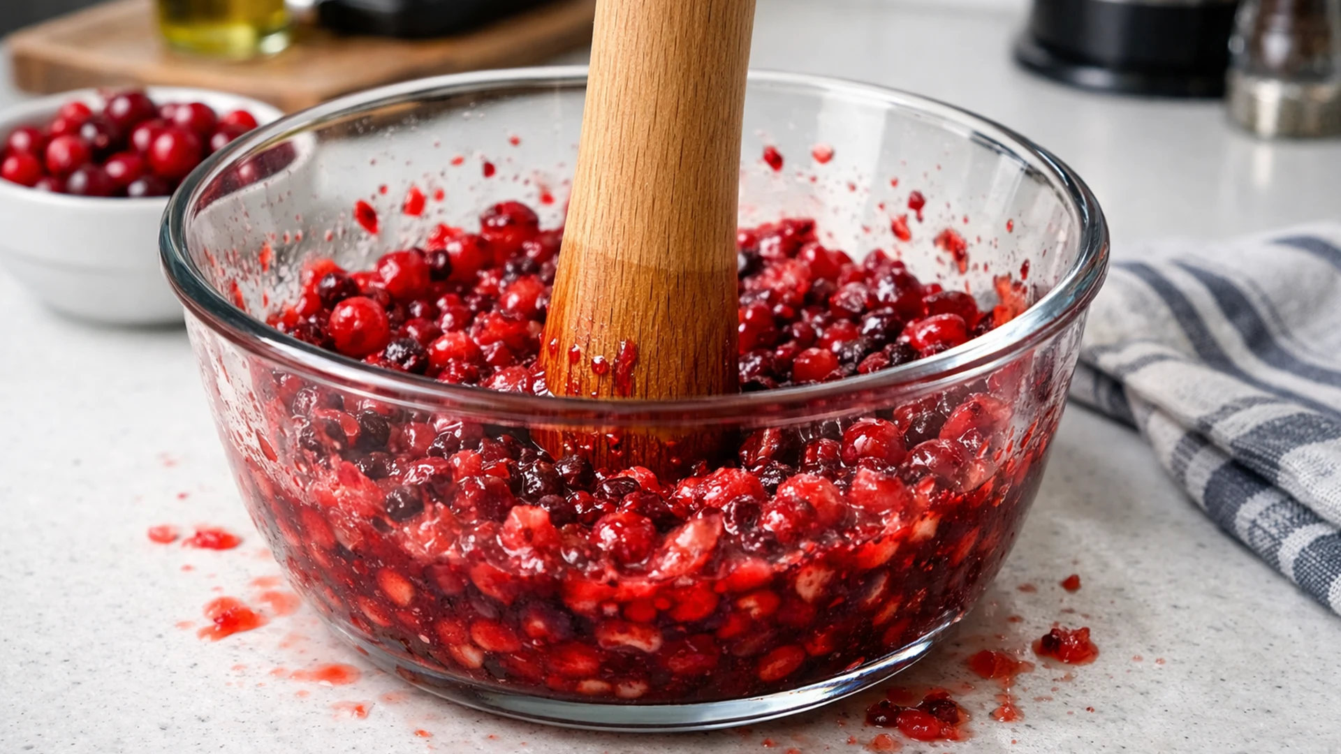 Подготовить клюкву