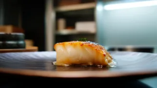 Фото рецепта: Саке соус с глянцевым блеском для рыбы