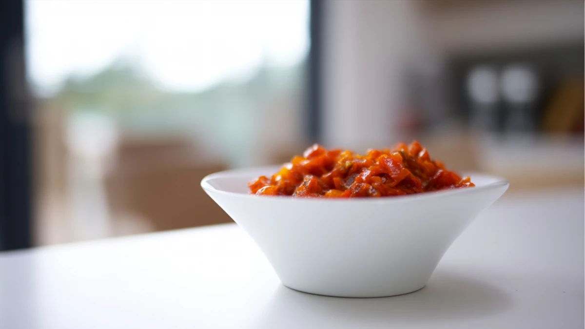 Фото блюда: Сальса с огненным хабанеро — пикантная сальса для любителей острого