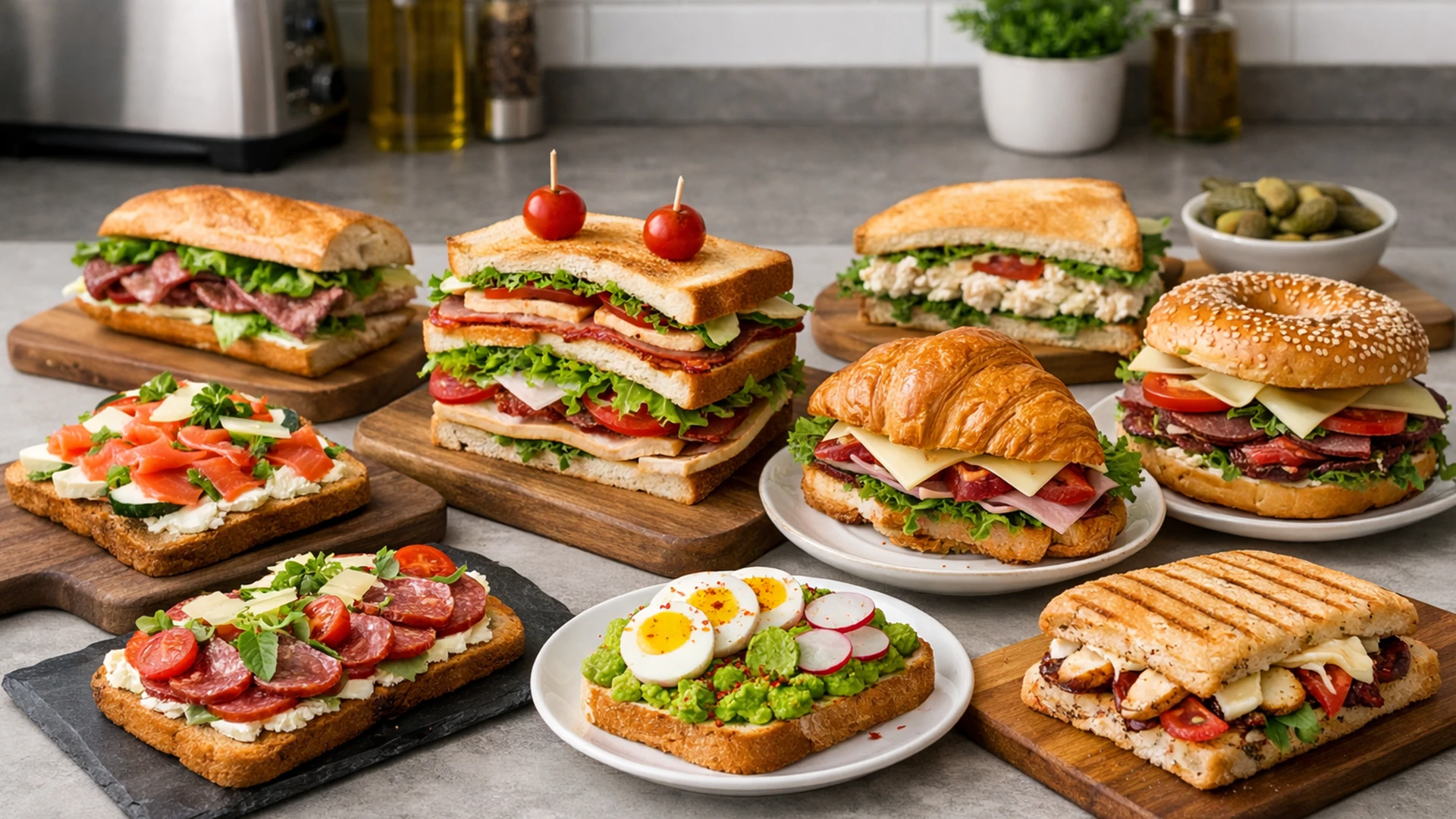 Бутерброды и сэндвичи