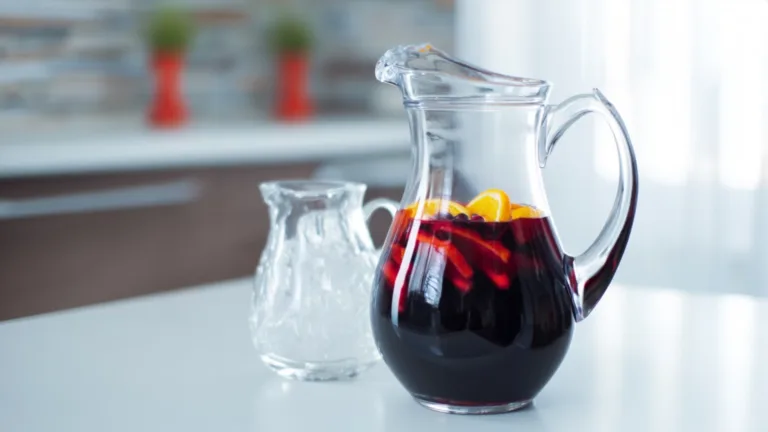 Фото блюда: Домашняя сангрия с ярким цитрусовым вкусом