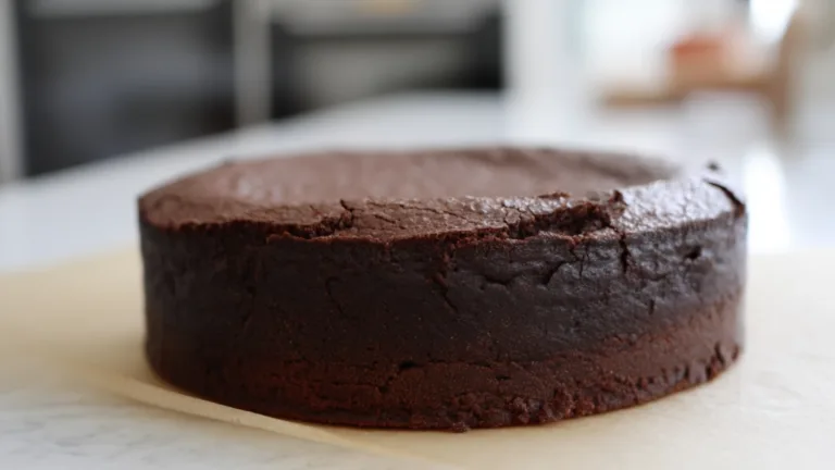 Фото блюда: Шоколадный торт без муки с влажной серединкой
