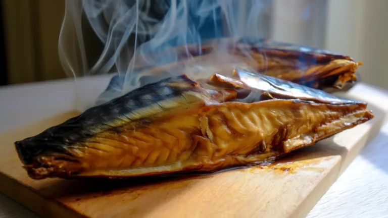 Фото блюда: Скумбрия горячего копчения дома — как приготовить ароматную рыбу