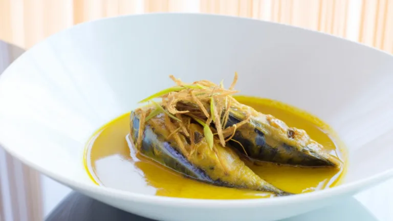 Фото блюда: Скумбрия в пряном соусе карри