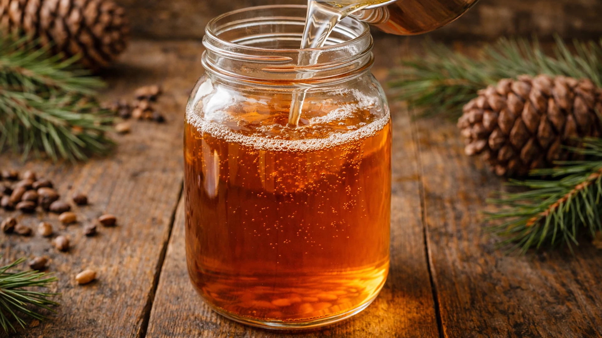 Соединить с сиропом