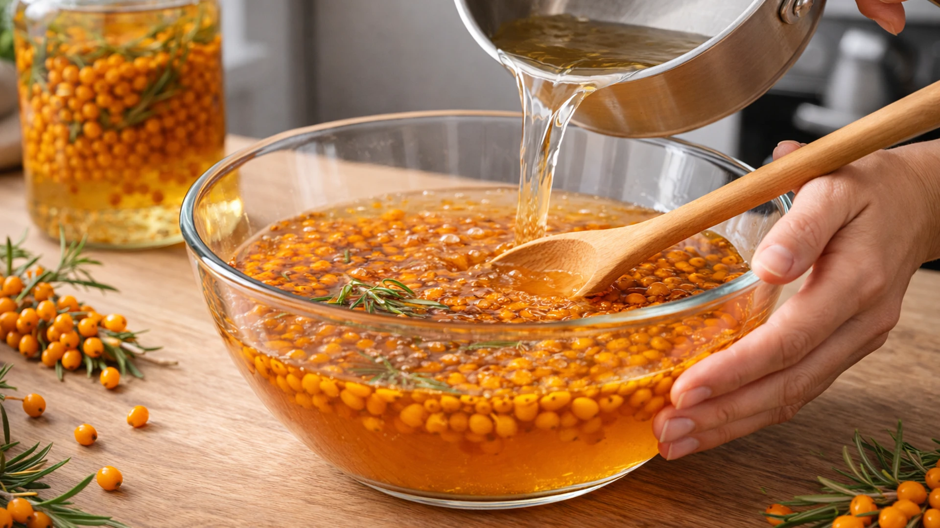 Процедить настой