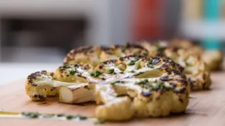 Фото рецепта: Стейк из цветной капусты на гриле