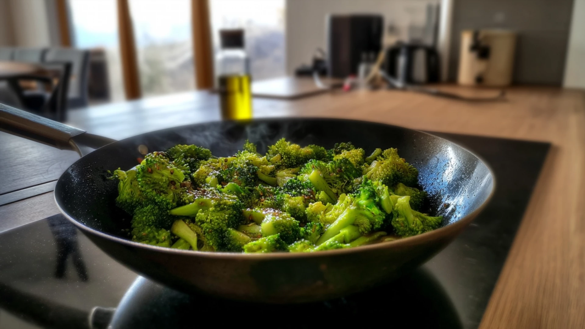 Фото блюда: Стир фрай брокколи с имбирем