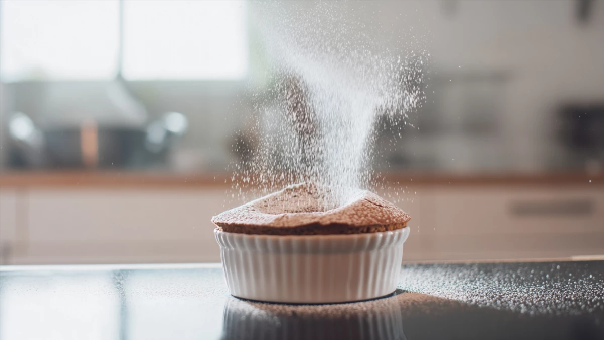 Фото блюда: Суфле на каштановой муке