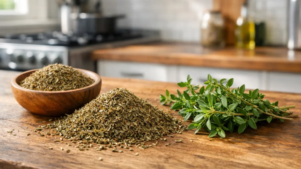 Сушёный тимьян специя