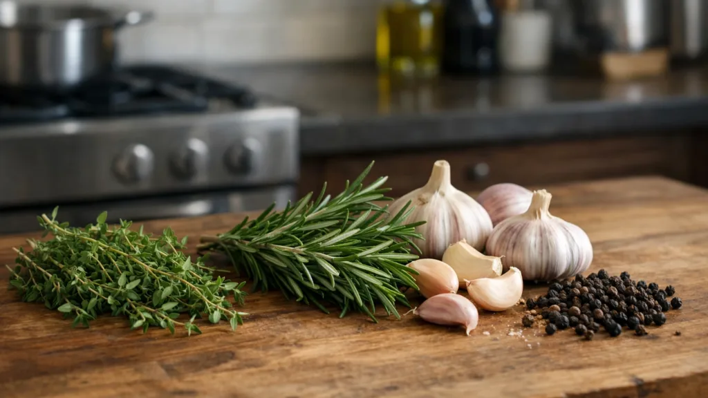 Специи с разной ароматической структурой