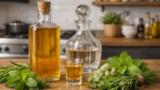 Фото рецепта: Ароматная травяная настойка с чистым природным вкусом