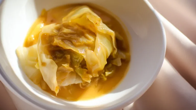 Фото блюда: Тушеная капуста в нежном горчичном соусе