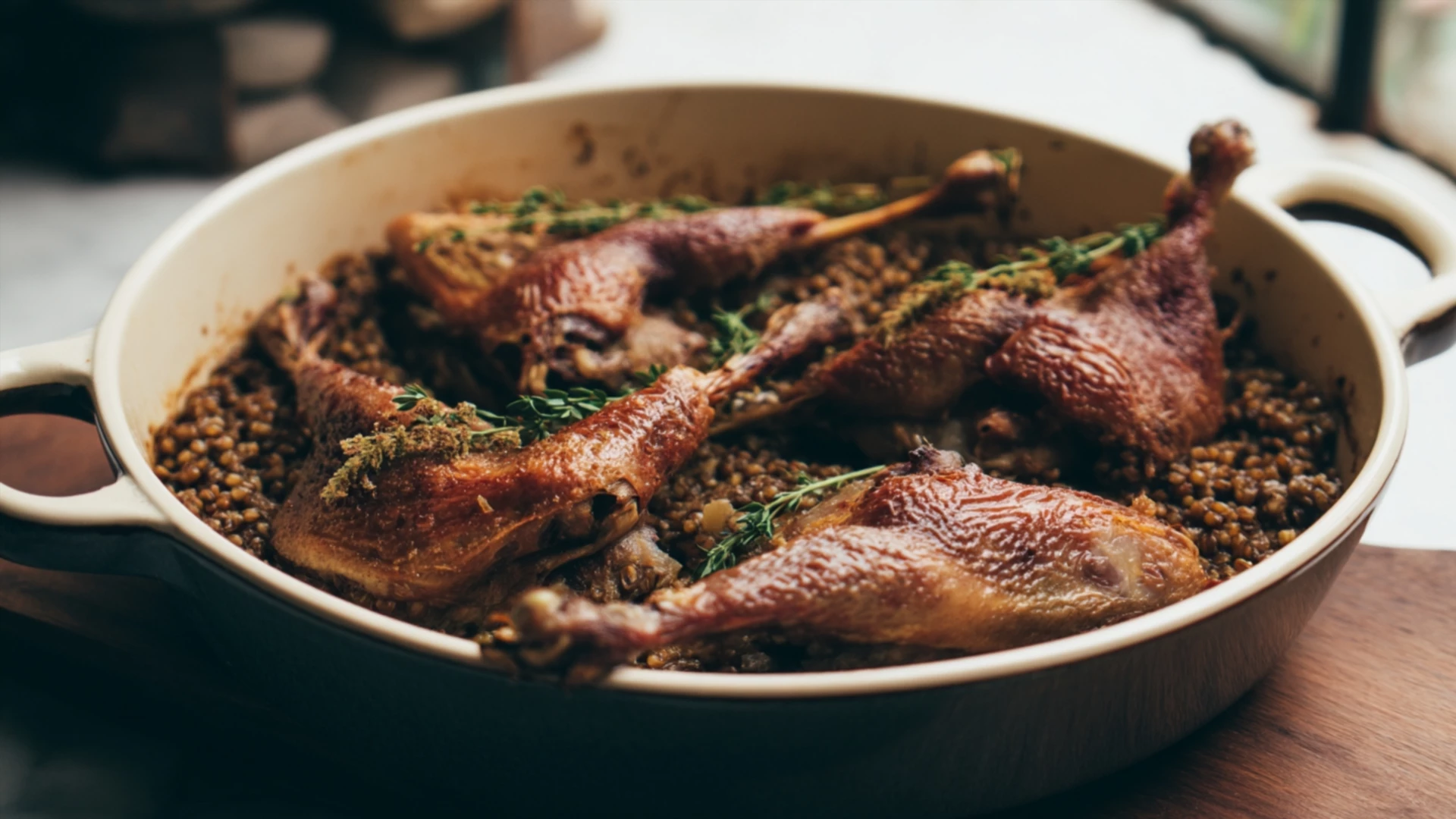 Фото блюда: Утка с гречкой – рецепт с пошаговым приготовлением