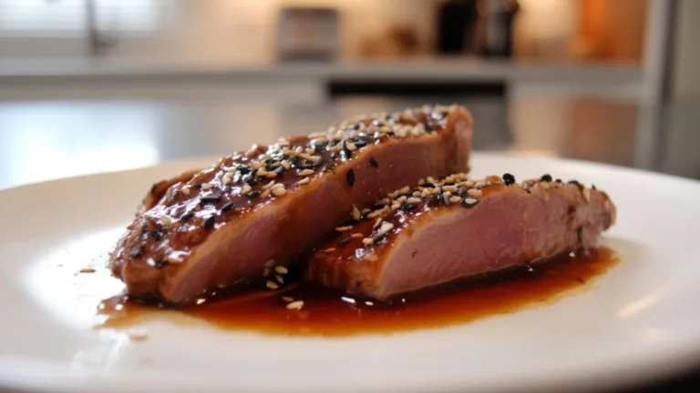 Фото блюда: Утка в ароматном соусе терияки с хрустящими семенами