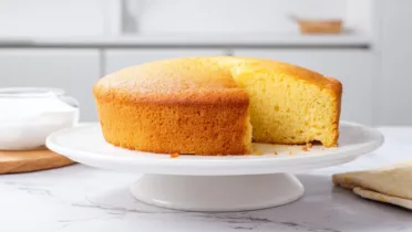 Фото рецепта Легкий йогуртовый кекс с цитрусовым ароматом