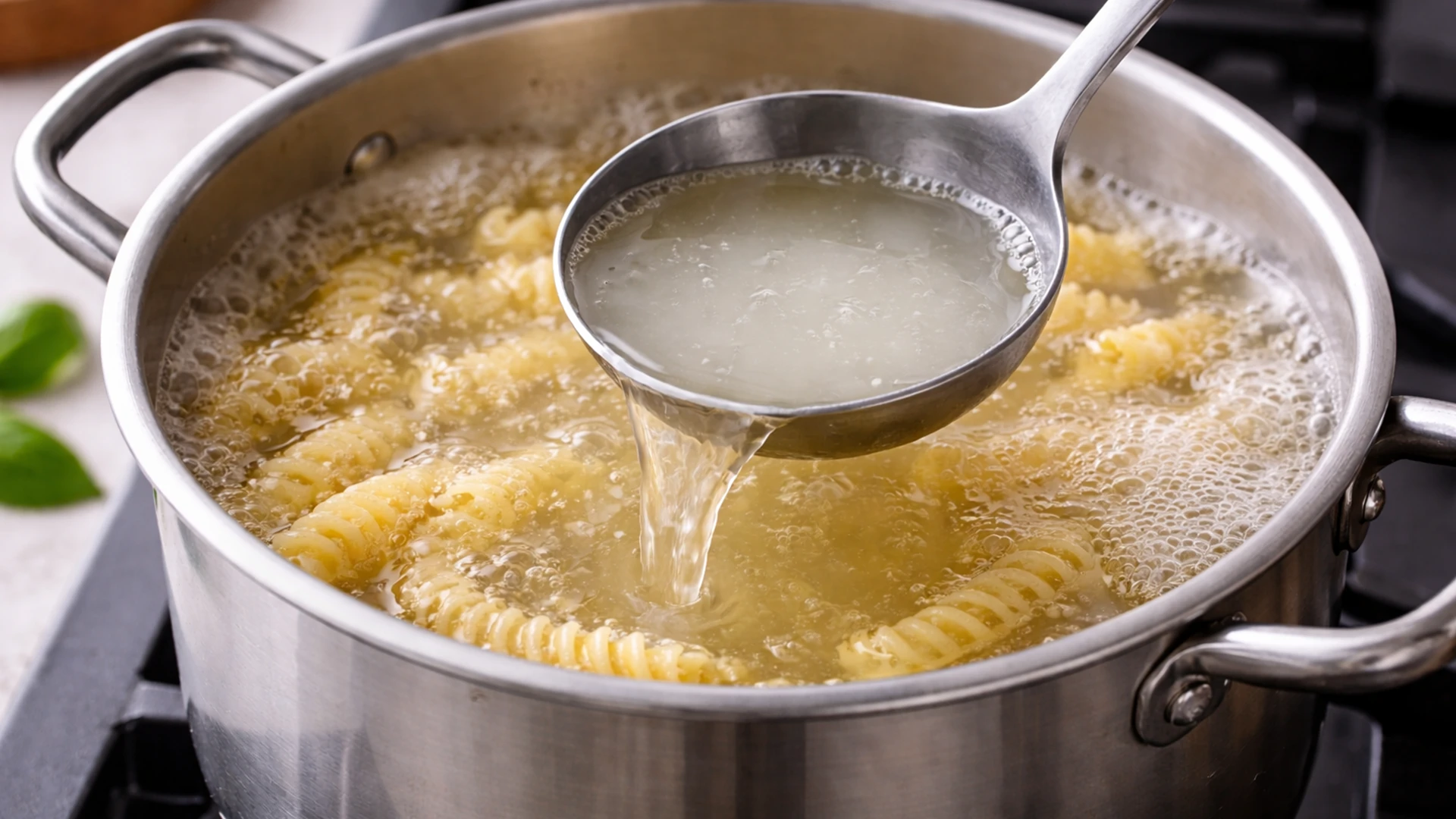 Сохранить воду от пасты