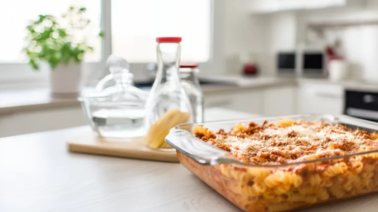 Фото блюда: Запечённые макароны с соусом болоньезе: простой и вкусный рецепт