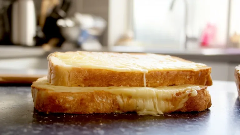 Фото блюда: Запеченные тосты с голландским сыром: идеальный перекус