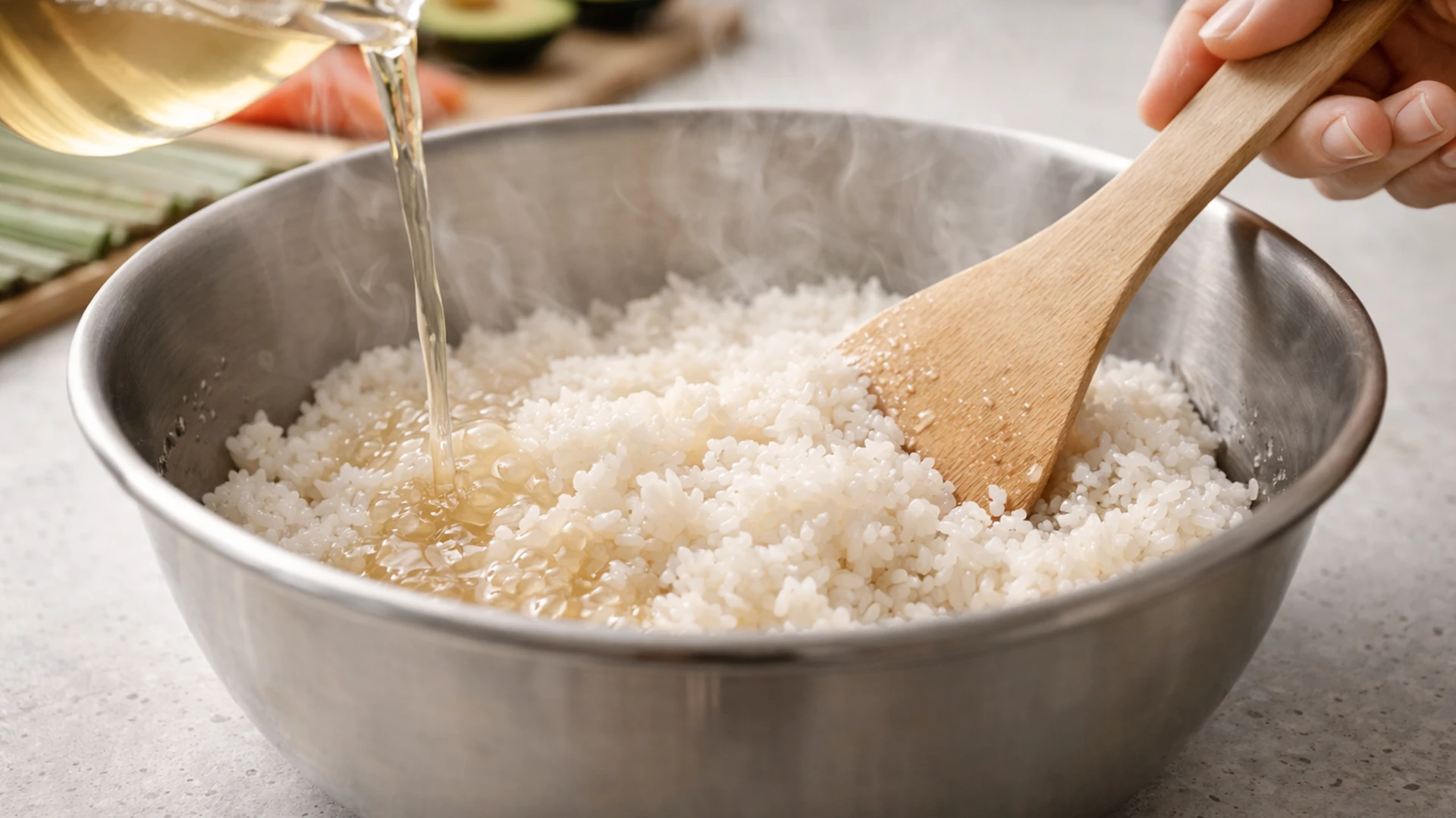 Заправить рис