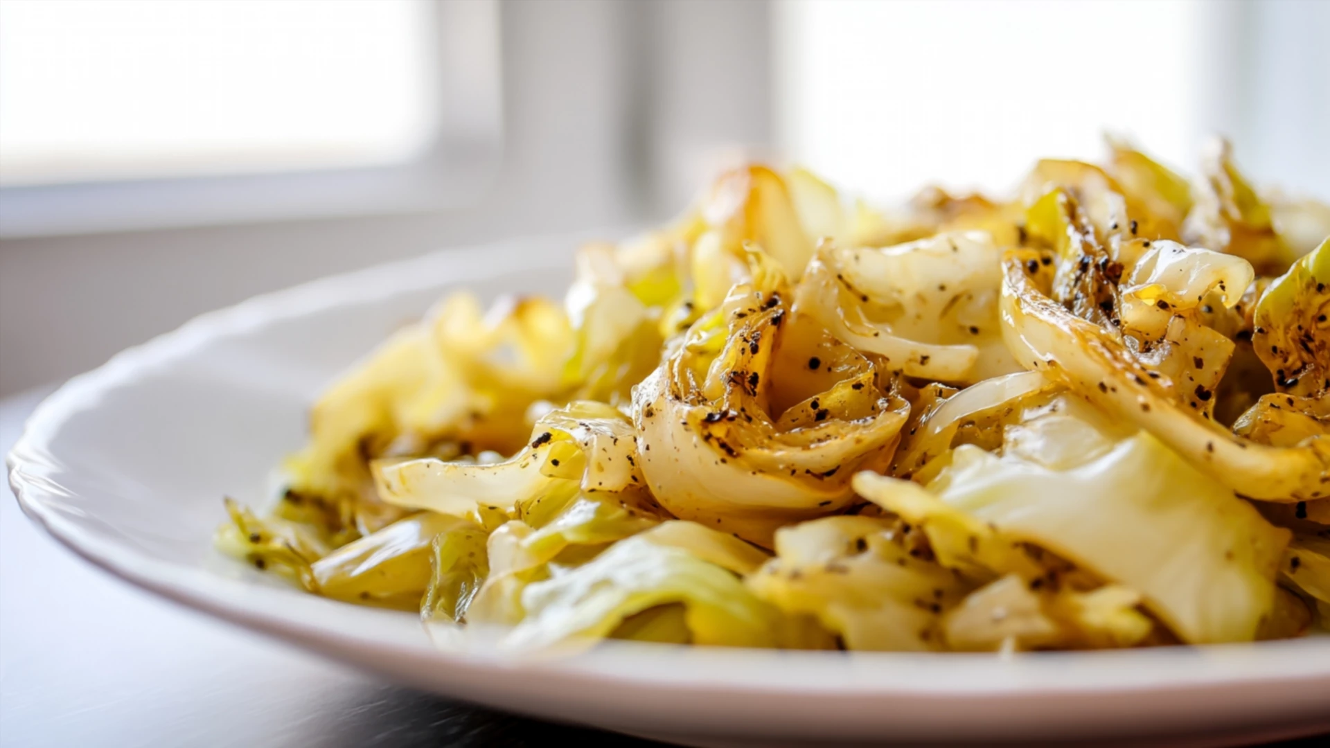 Фото блюда: Жареная капуста с лимонным перцем