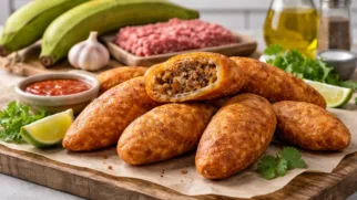 Фото рецепта: Алкапурриа жареные пирожки с мясом