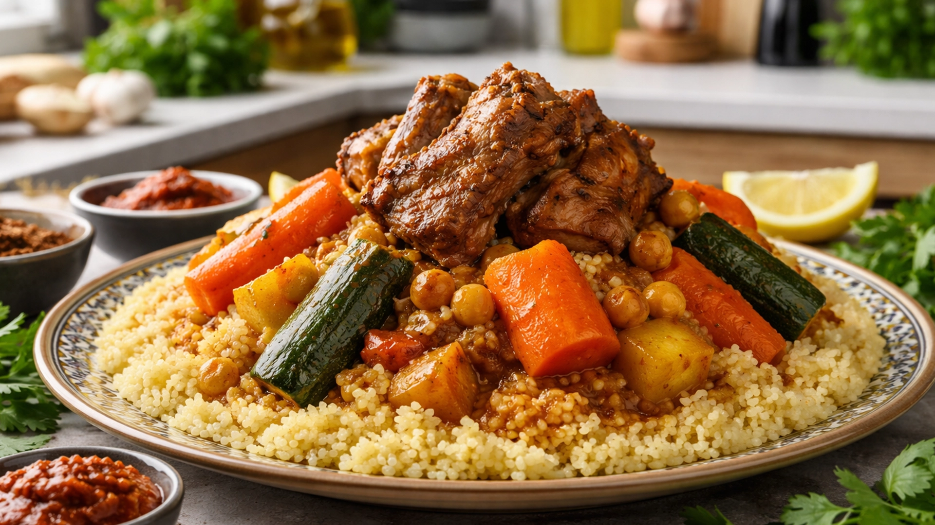 Обложка кухни: Алжирская кухня