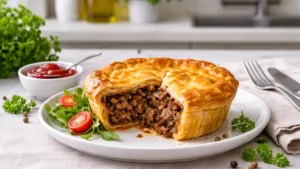 Фото блюда: Австралийский мясной пай с говядиной рецепт национальной кухни