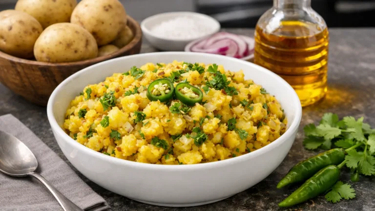 Фото блюда: Бхорта из картофеля с горчичным маслом