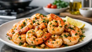 Блюда с креветками