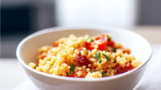 Фото рецепта: Рецепт булгура с пепперони