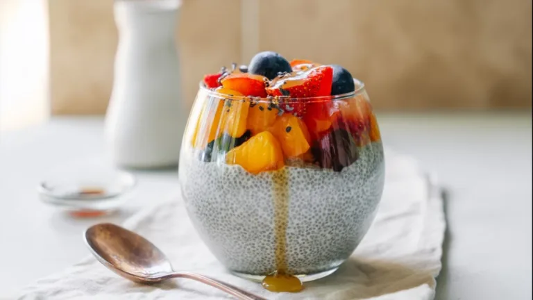 Фото блюда: Чиа пудинг с кокосовым сиропом