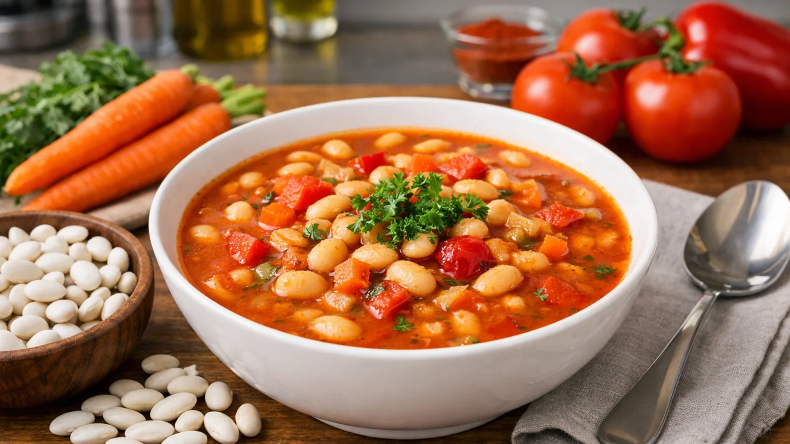 Фото блюда: Боб чорба фасолевый суп