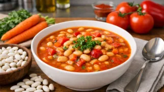 Фото рецепта: Боб чорба фасолевый суп