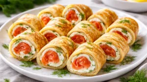 Блинные рулетики