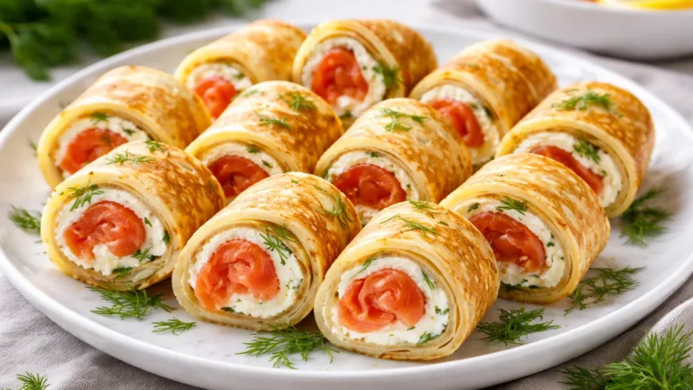 Подборка рецептов: Блинные рулетики