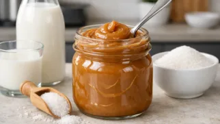 Фото рецепта: Дульсе де лече карамельный крем