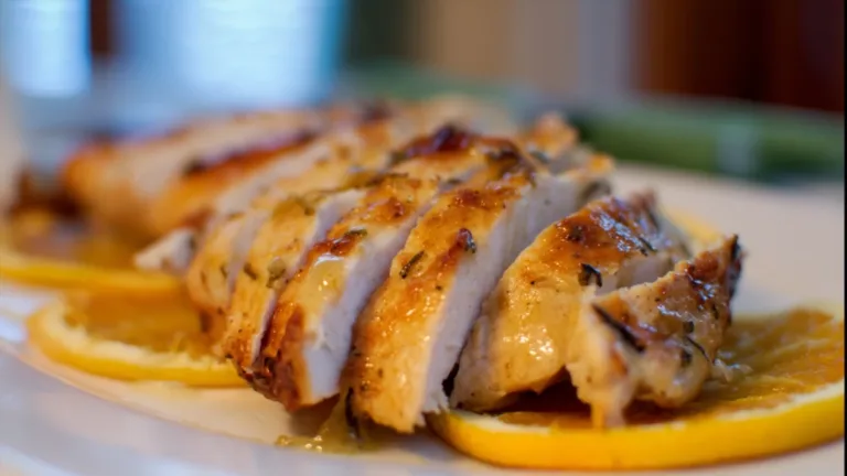 Фото блюда: Филе индейки в мандариновом маринаде