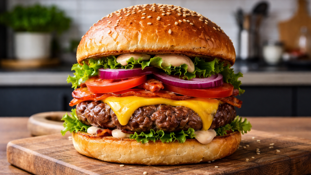 бургер мировая кухня