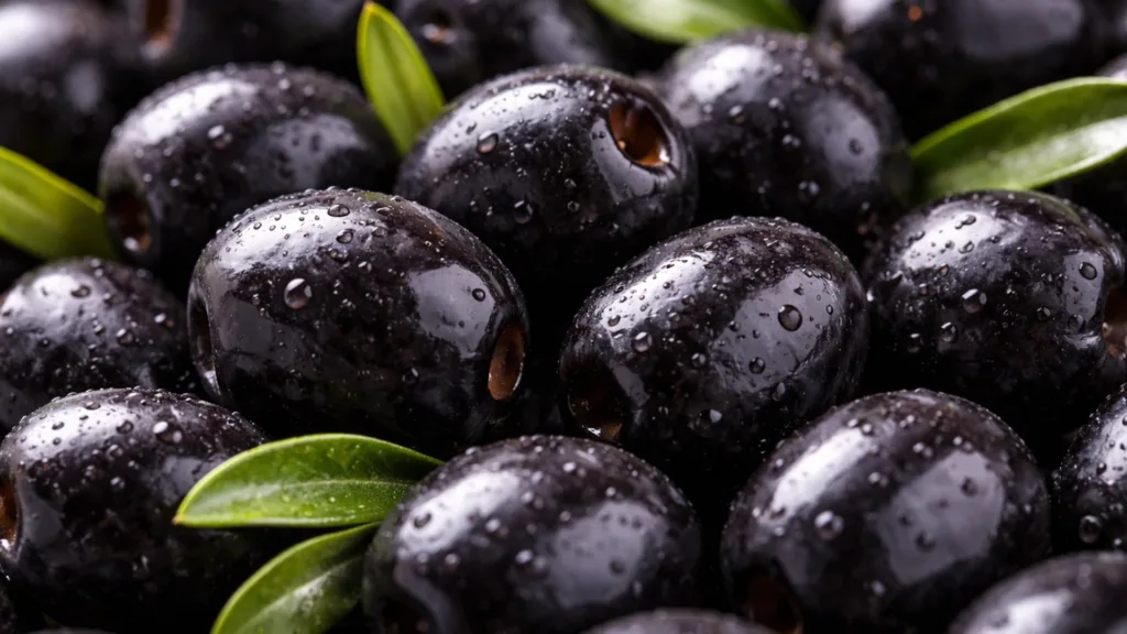 черные маслины