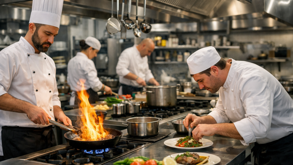 профессиональная кухня ресторан