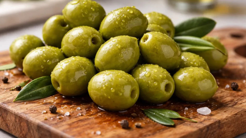 зеленые оливки