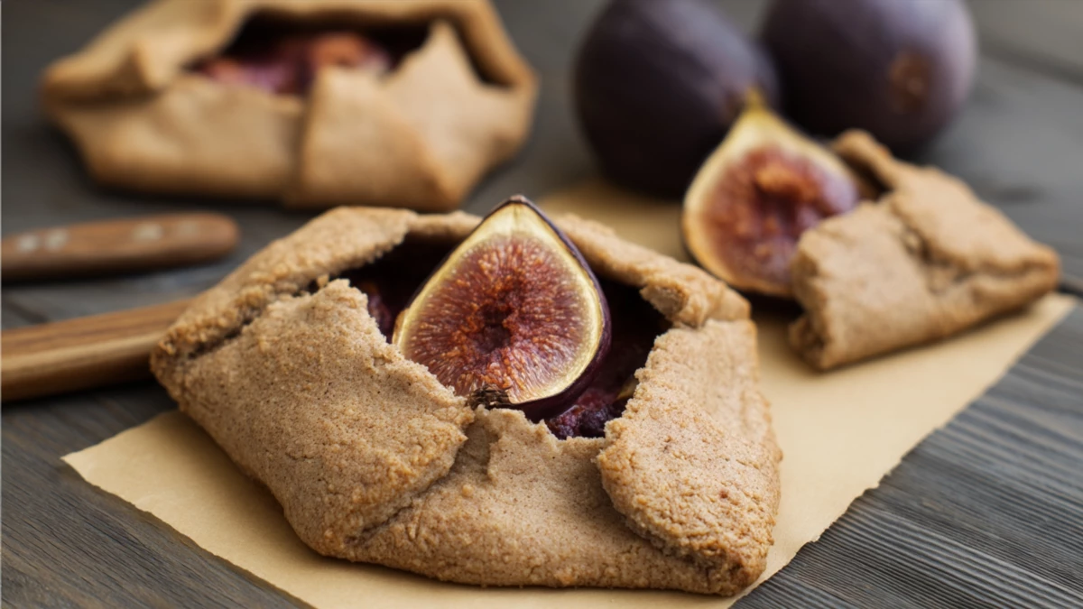 Фото блюда: Галеты на каштановой муке с фруктами, рецепт с фото